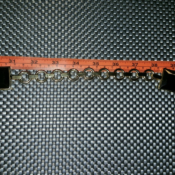 ETRO gold tone jewel chain link belt - NEVER WORN