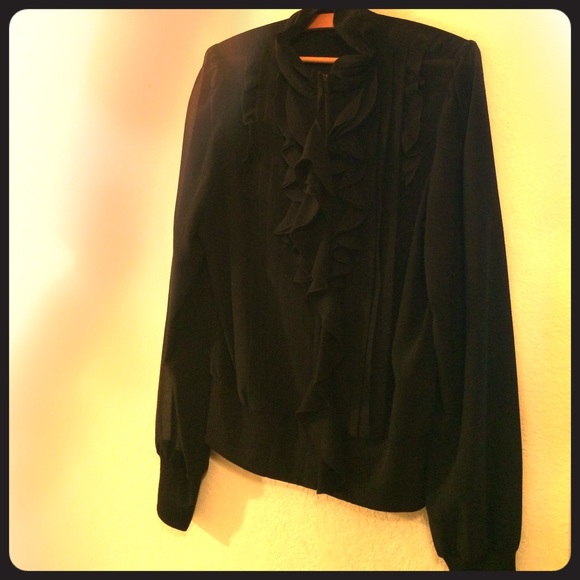 Jacket style blouse