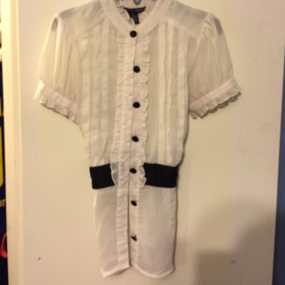 White button up. Worn a hand full of times