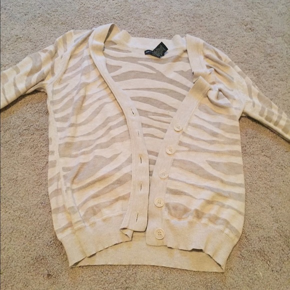 Zebra sweater