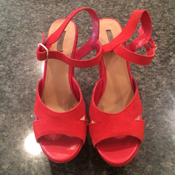 Kimchi Blue red platforms