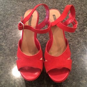 Kimchi Blue red platforms