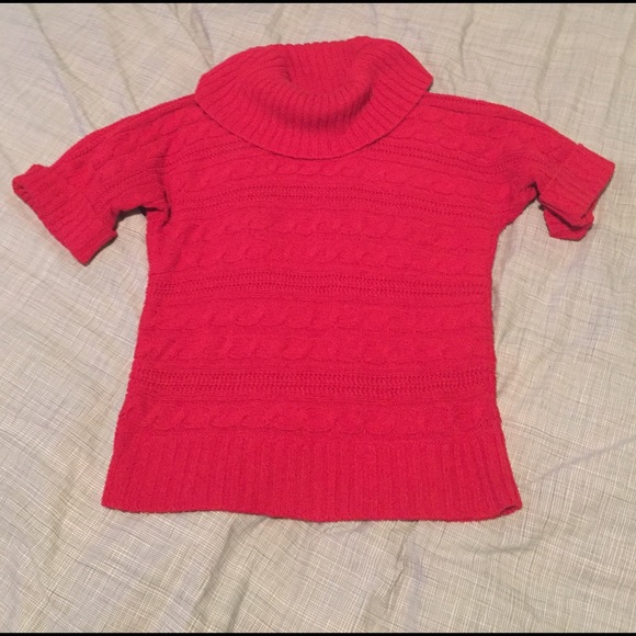 Michael Kors short sleeved turtleneck sweater