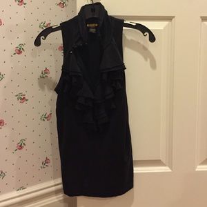 Ralph Lauren Rugby Ruffle Sleeveless Top