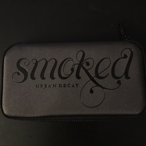 Urban Decay Smoked eyeshadow palette.