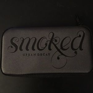 Urban Decay Smoked eyeshadow palette.