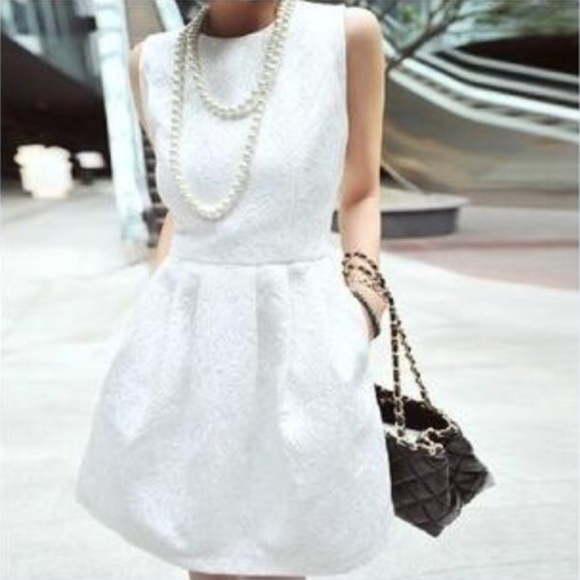 Jacquard weave dress ($30)