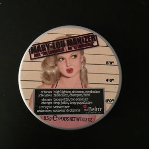 The Balm Mary-Lou Manizer highlighter.