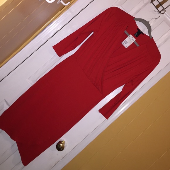 Red dress