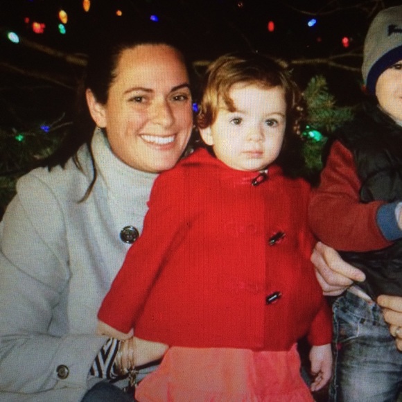 Toddler girl red winter coat - Picture 3 of 3