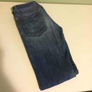 GAP true straight jeans, 26/2 ankle