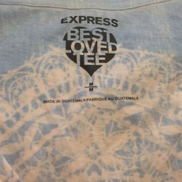 Blue print tee - Picture 2 of 3