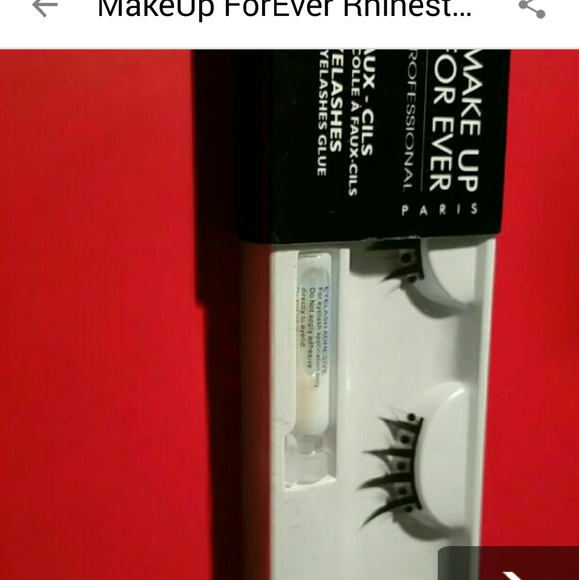 Make Up For Ever Rhinestone Eyelashes - Picture 2 of 3