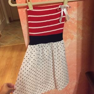 Cute strapless dress from Europe