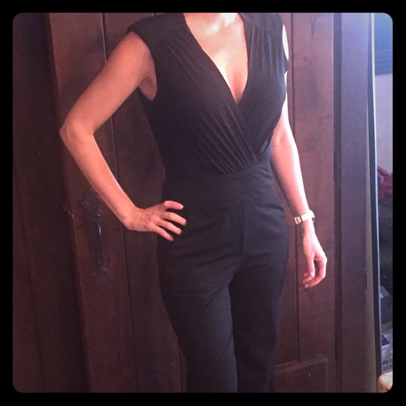bebe Black Jump Suit