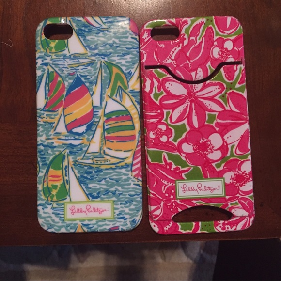 BUNDLE 2 Lilly Pulitzer iPhone 5(S) case