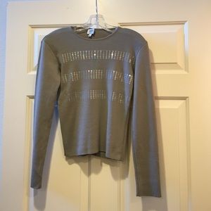 Armani Collezioni Sweater with Sequins