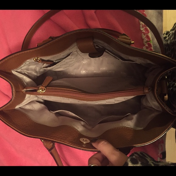 Michael Kors Hamilton leather medium satchel - Picture 4 of 4