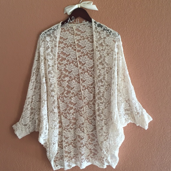 Lace cardigan