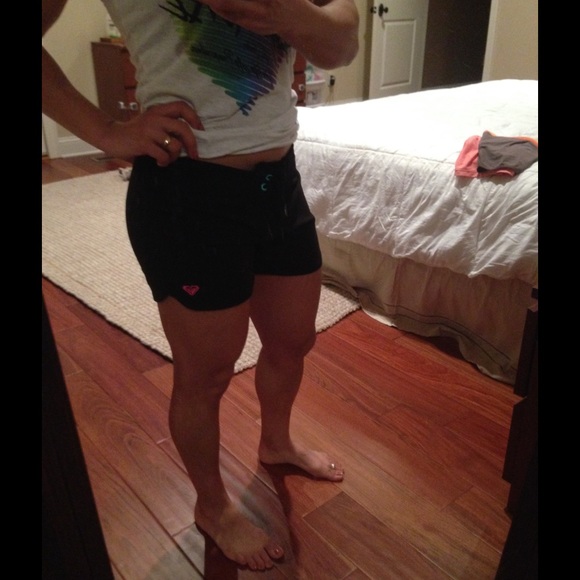 Size Medium Roxy black board shorts