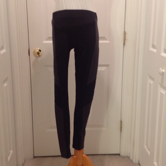 Express Semi faux leather leggings (never worn)