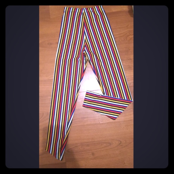American Apparel Striped Leggings