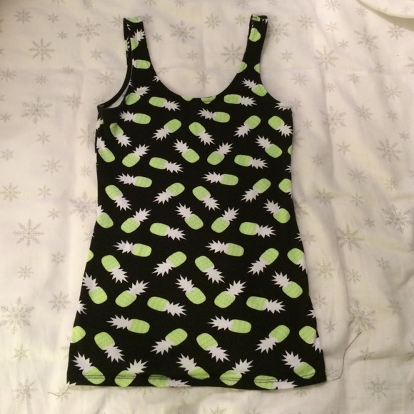 Pineapple tank top