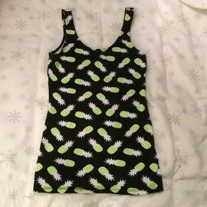 Pineapple tank top