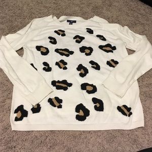 Gap leopard spots sweater
