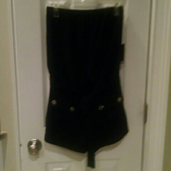 Express strapless romper