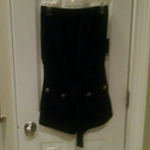 Express strapless romper