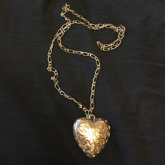 Gold plated Heart Necklace