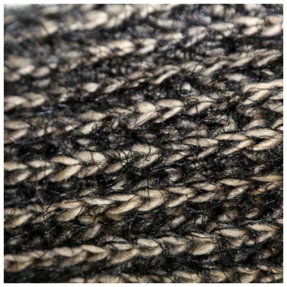 Soft Black & Gold Infinity Scarf - Picture 4 of 4