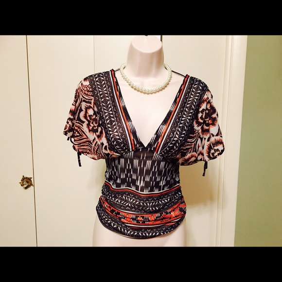 bebe Tops - V neck Bebe