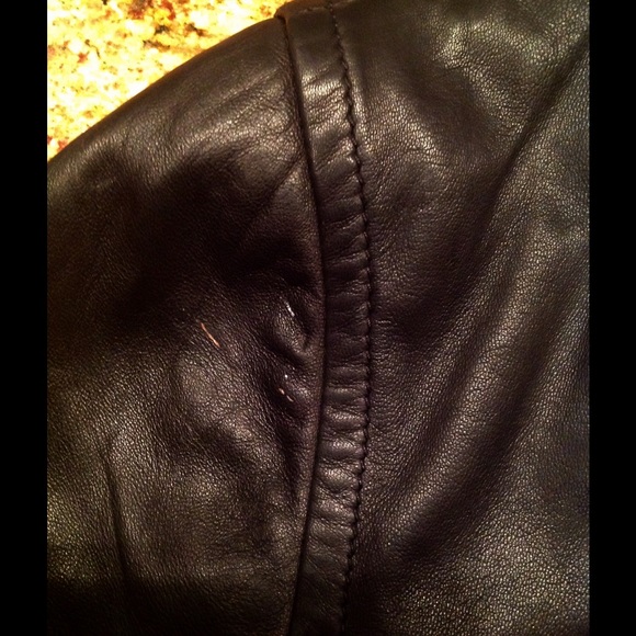 Classiques Entier Black leather jacket - Picture 4 of 4