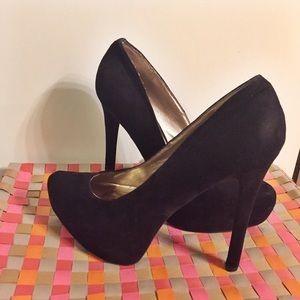 Black Platform Heels