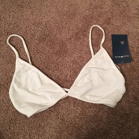 White Brandy Melville Bra