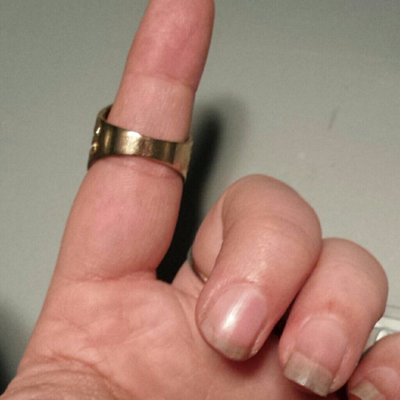 Gold filigree ring - Picture 3 of 3