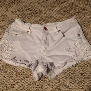 pacsun highwaisted shorts