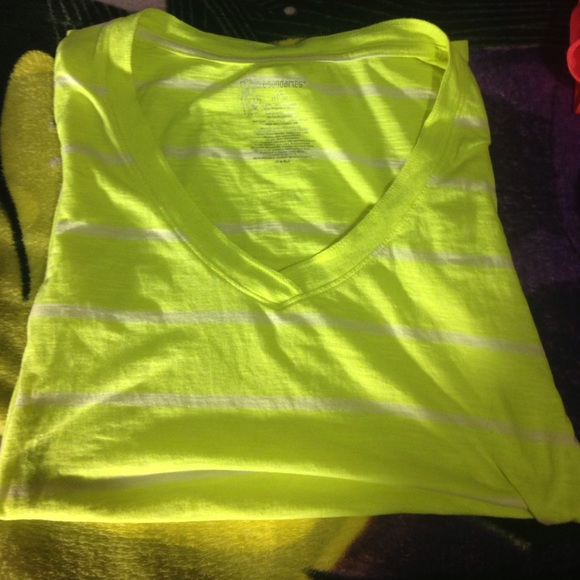 Yellow stripped t-shirt