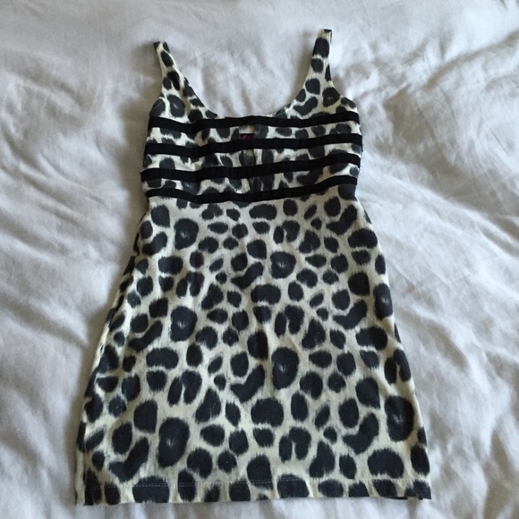 Motel Rocks leopard dress