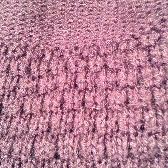 Plum Sweater Dress - Picture 3 of 4