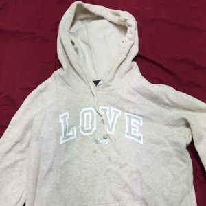 American eagle love sweater