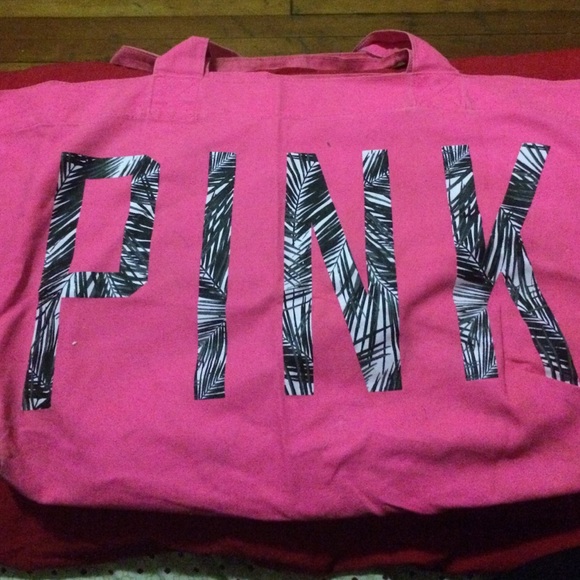 Pink tote