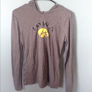 Long sleeve light cotton Hawkeye hoodie