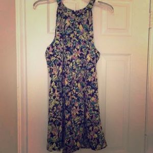 NWOT Multicolored Floral Romper