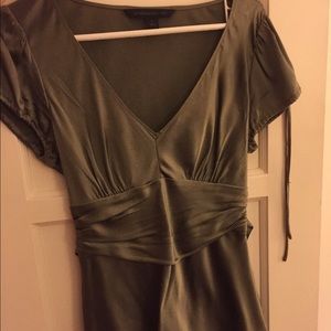 Express green top size s