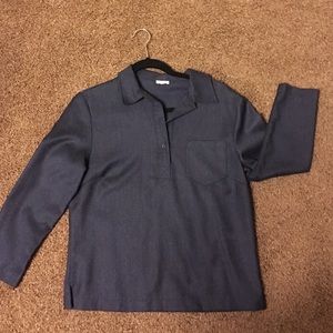 Katherine Hamnet Vintage Long Sleeve 3 button