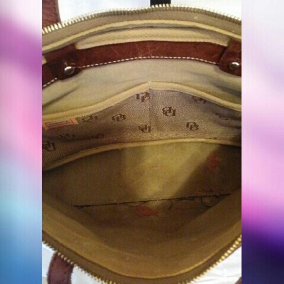 jacquard purse handbag Dooney Bourke - Picture 2 of 5