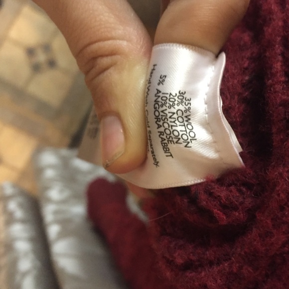 Eddie Bauer AngoraRabbit & Wool Peacoatπ - Picture 3 of 4